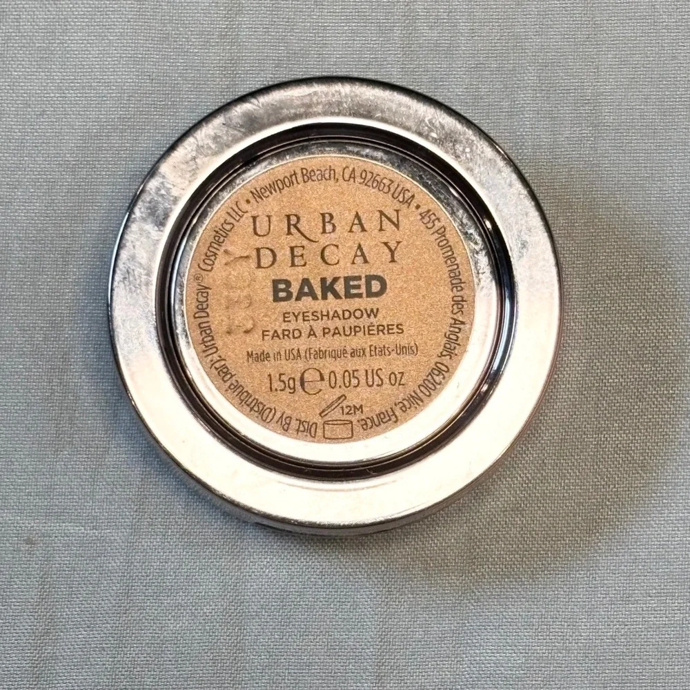 Urban Decay Single Eyeshadow Baked Bronze Gold Shimmer Metallic 1.5g 0.05oz